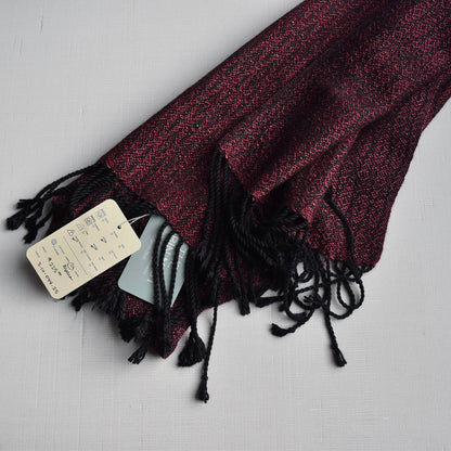 Pink and Black Scarf by Kristina Nichols