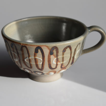 Teacup 4A & Saucer Handcrafted by Brianne Munch