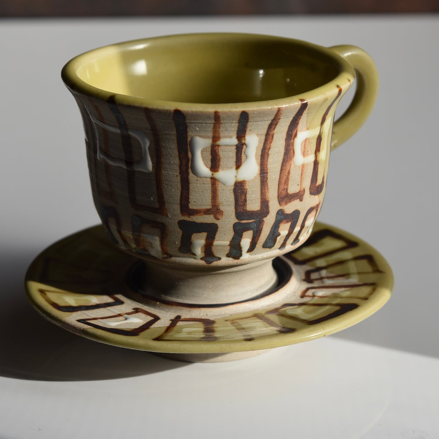 Teacup 3A & Saucer Handcrafted by Brianne Munch