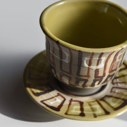 Teacup 3A & Saucer Handcrafted by Brianne Munch