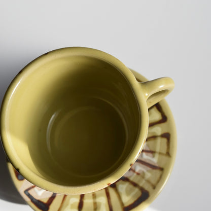 Teacup 3A & Saucer Handcrafted by Brianne Munch