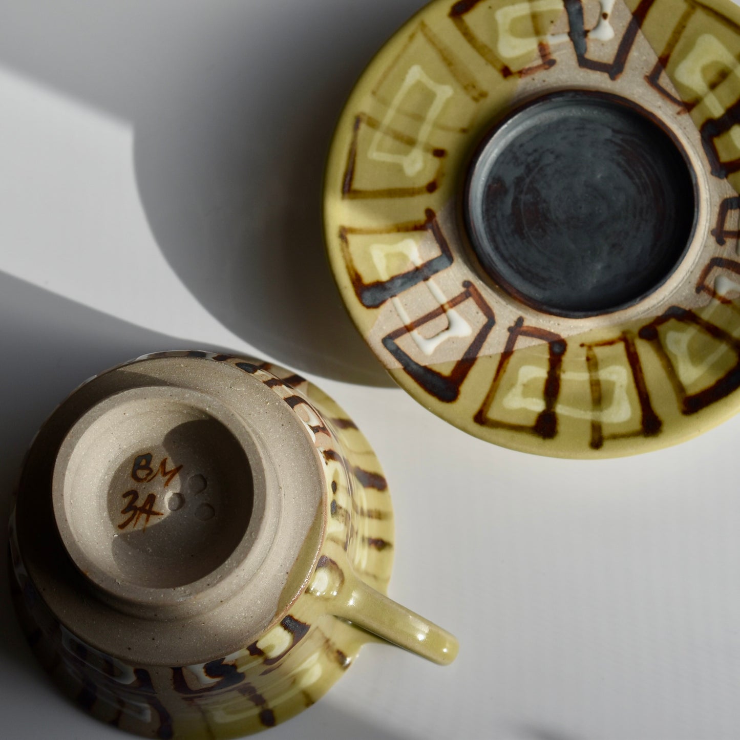 Teacup 3A & Saucer Handcrafted by Brianne Munch