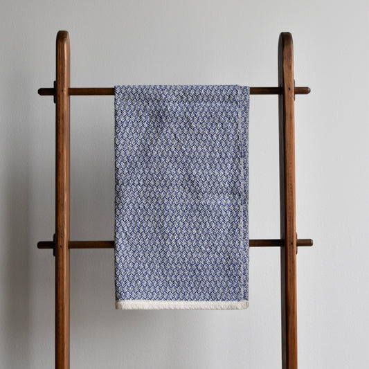 Cotton Tea Towel / Hand Towel Blueberry by Kristina Nichols