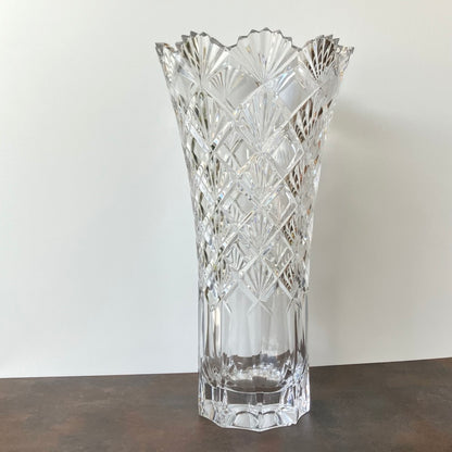 Valbonne Crystal Vase by Mikasa