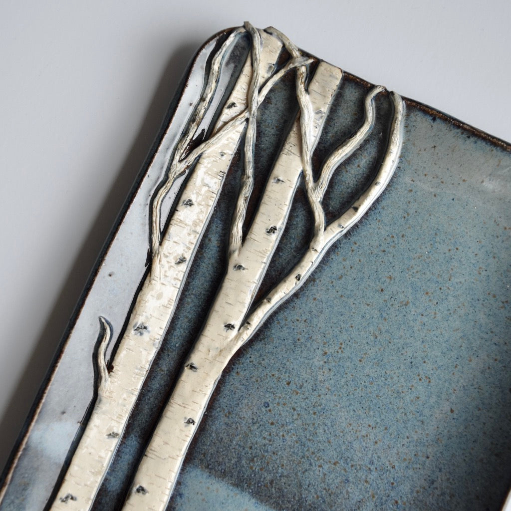 Extra Large Birch Dish by Jan Toscano