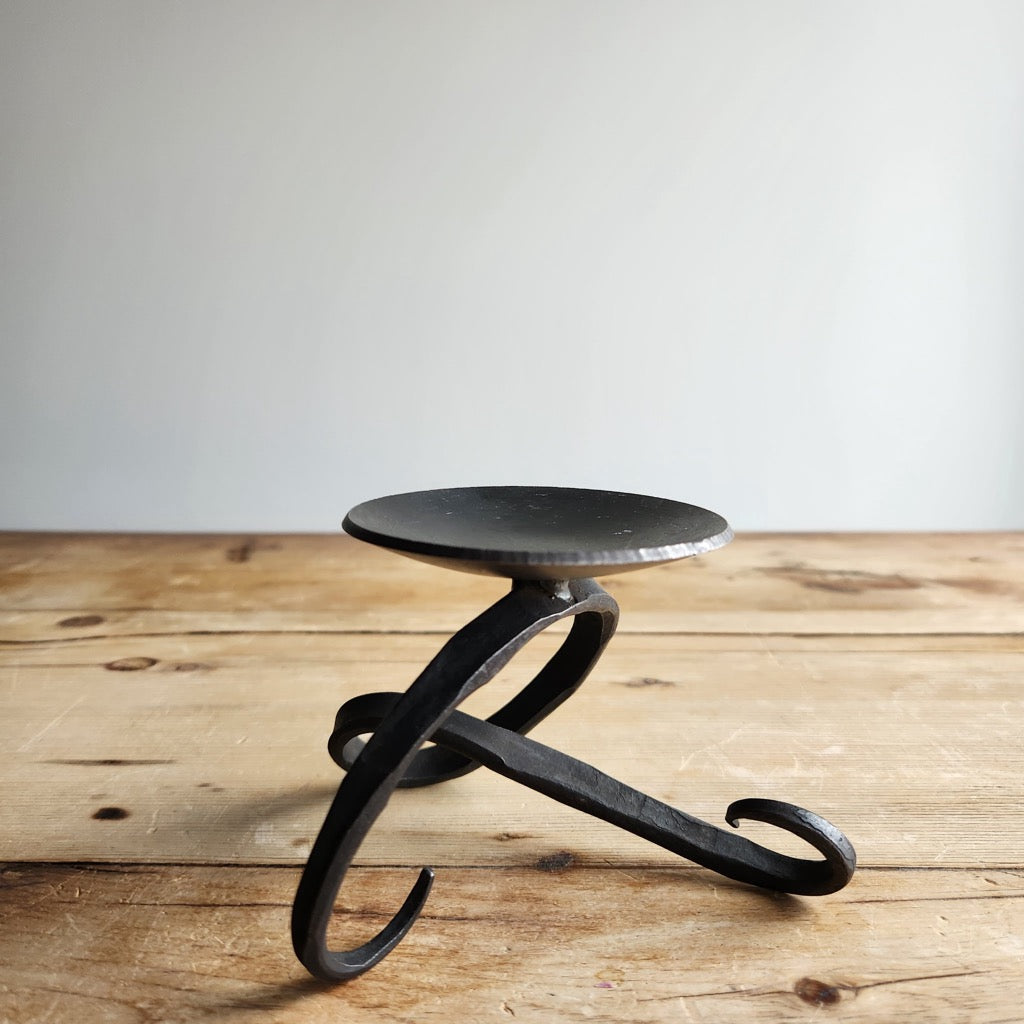 Sculpture Candle Holder by Blackthorne Forge