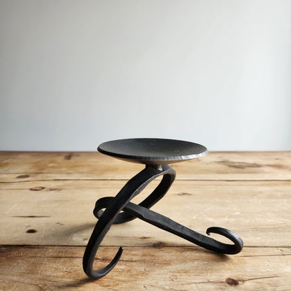Sculpture Candle Holder by Blackthorne Forge