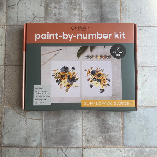 Sunflower Garden Painting Kit by Cate Paper Co.