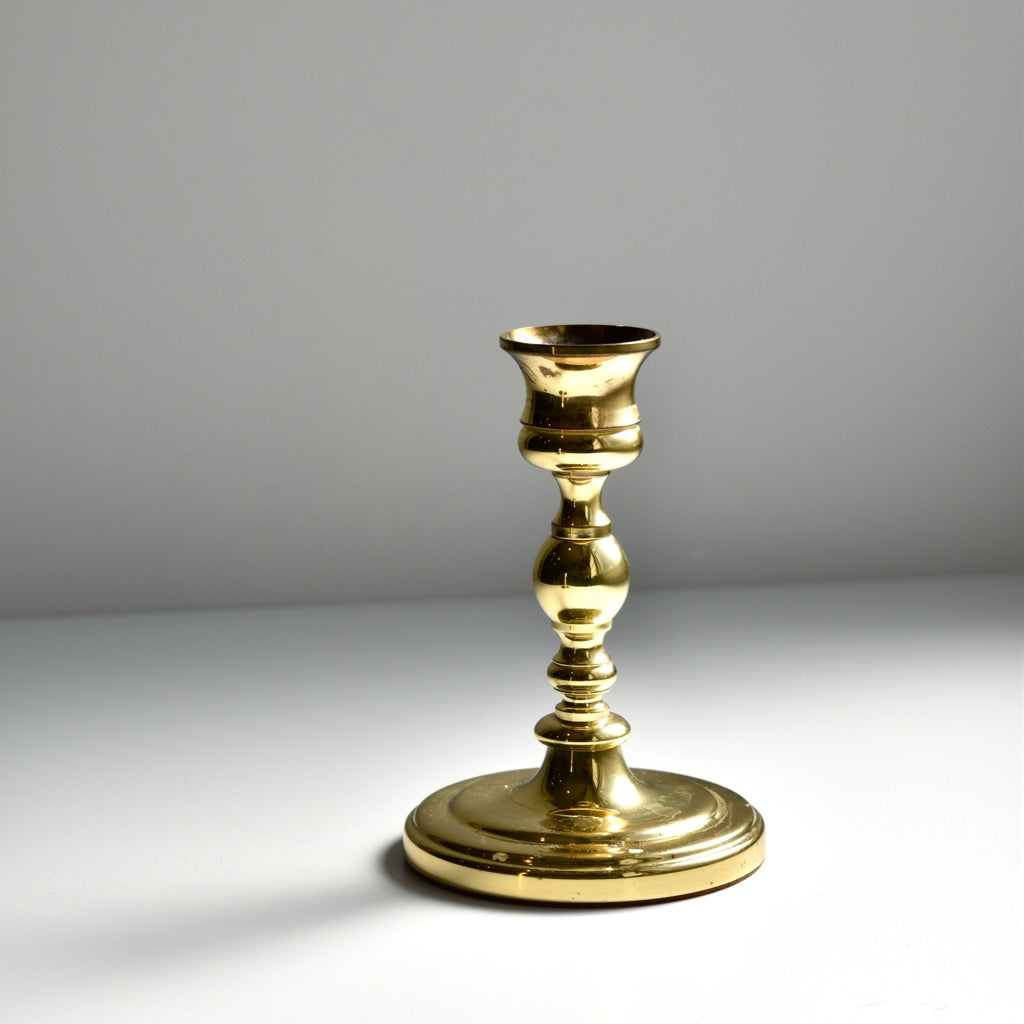 Found Baldwin Brass Candlestick Pair