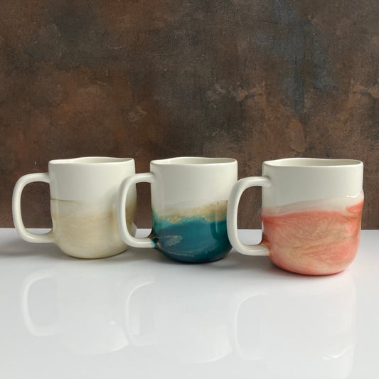 Artisan Ceramic Coffee Mug by SAM & SEA