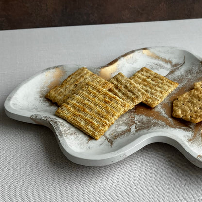 Curvy Tray by Fancy Concrete