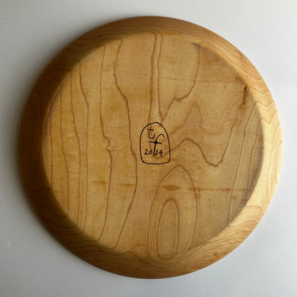 Rock Maple Platter by Tom Forester