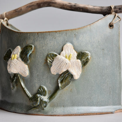 Trillium Basket by Jan Toscano