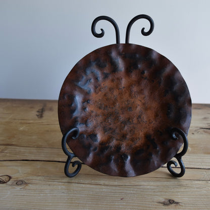 Jan Barboglio Iron Hand Hammered Plate