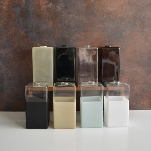 Square Vase Candle Holder By Everlasting Candle