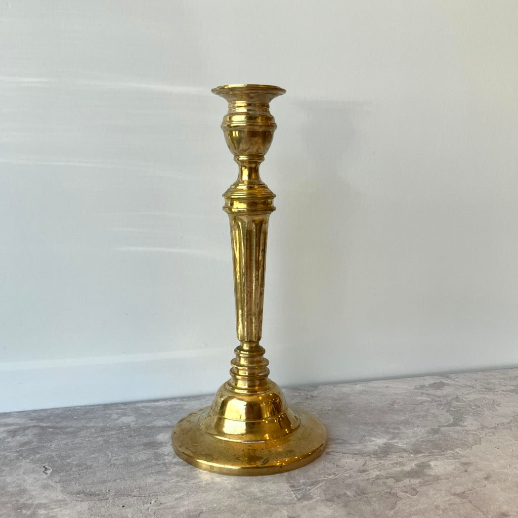 Tall Brass Candle Stick