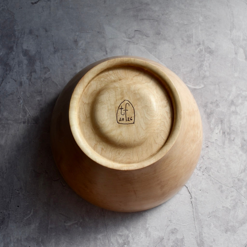 Maple Bowl by Thom Forester