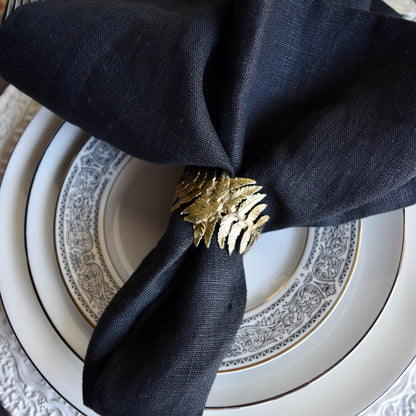 Fern Napkin Rings By Michael Michaud (Set of 4)