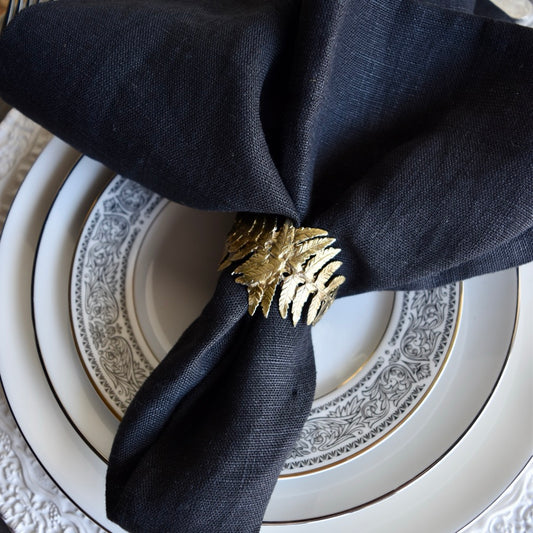 Fern Napkin Rings By Michael Michaud (Set of 4)