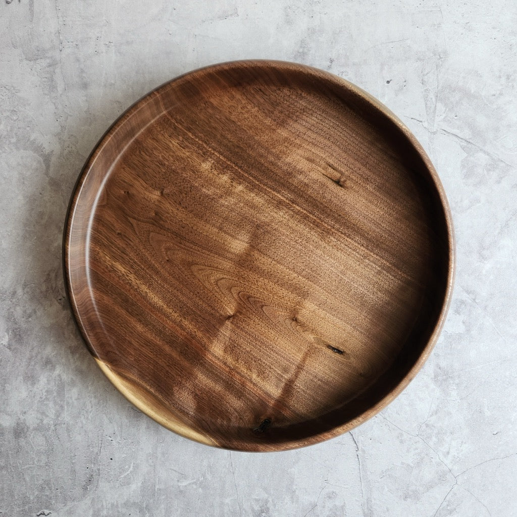 Walnut Platter by Thom Forester