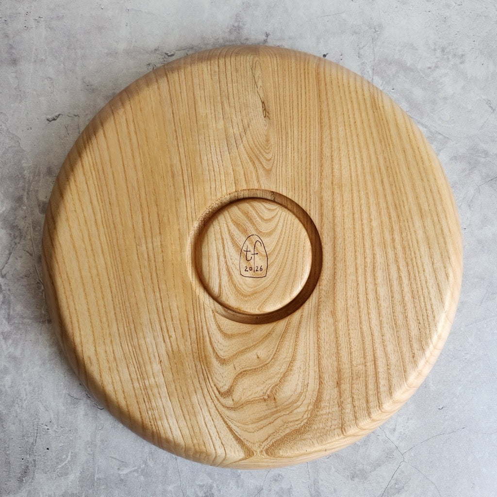 Ash Platter by Thom Forester