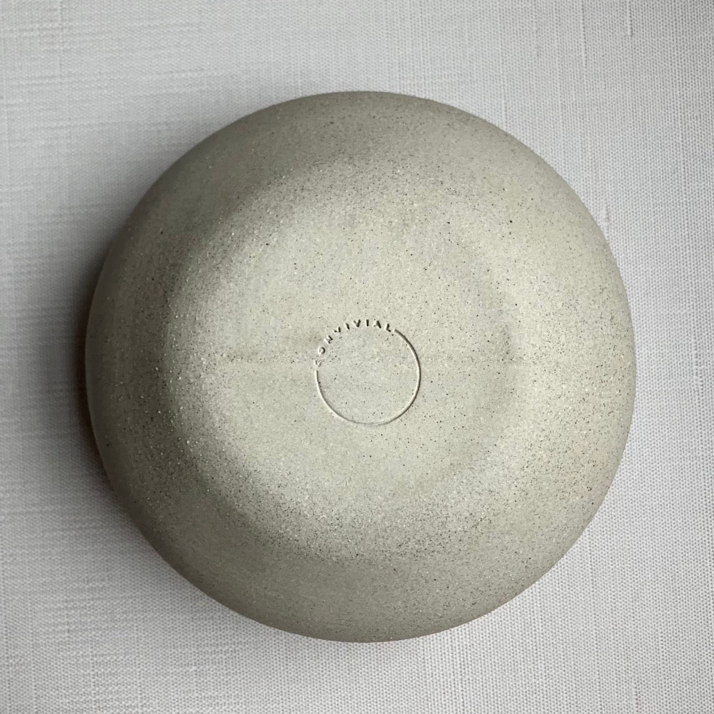Stoneware Ikebana Vase RAW by Convivial