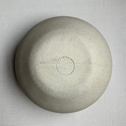 Stoneware Ikebana Vase RAW by Convivial