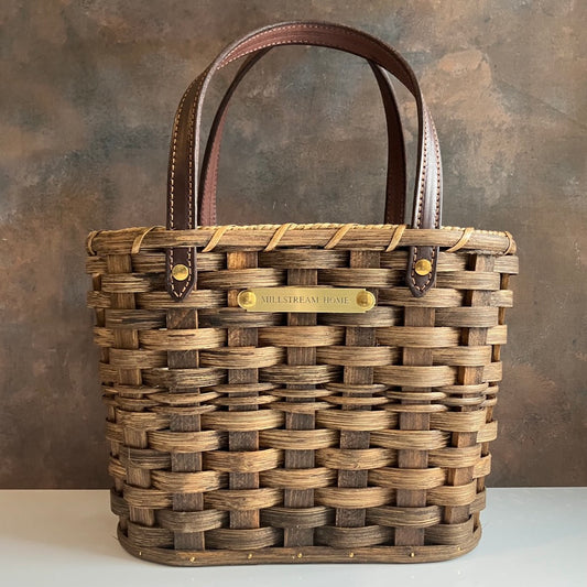 Handwoven Market Basket Small By Millstream Home