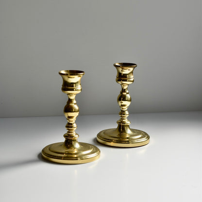 Found Baldwin Brass Candlestick Pair