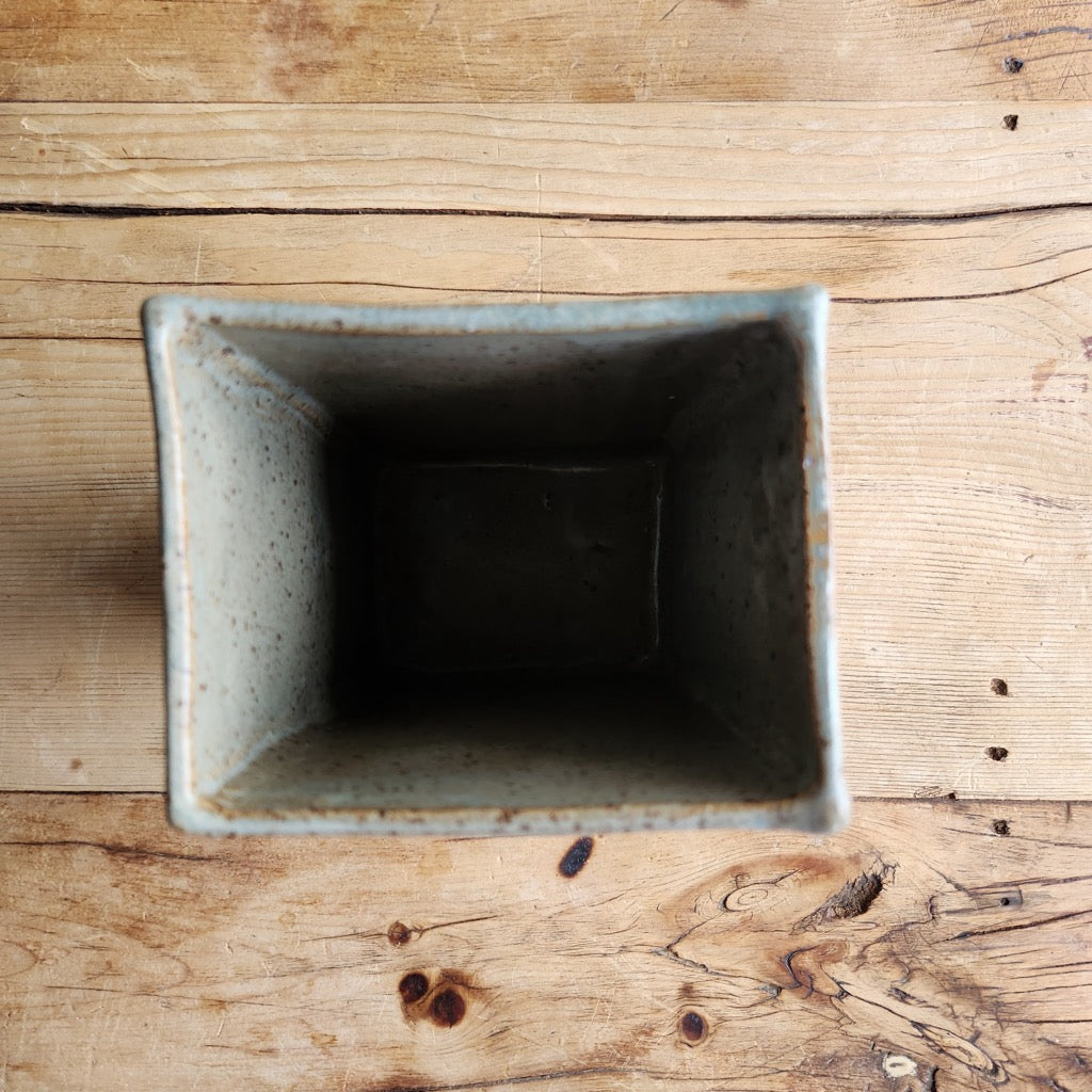 Square Vase in Trillium by Jan Toscano