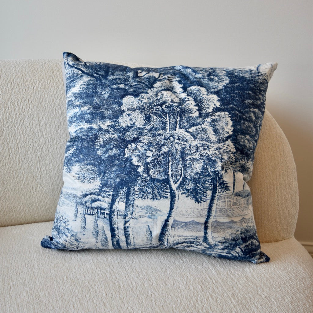 Ainsley Chinoiserie Throw Pillow by Dahlia & Grace