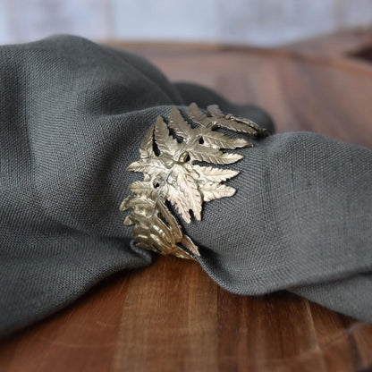 Fern Napkin Rings By Michael Michaud (Set of 4)