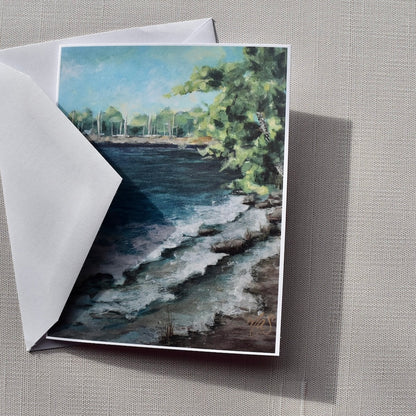 Lakeshore Notecard Set by Glass Muriel