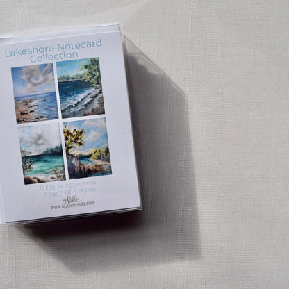 Lakeshore Notecard Set by Glass Muriel