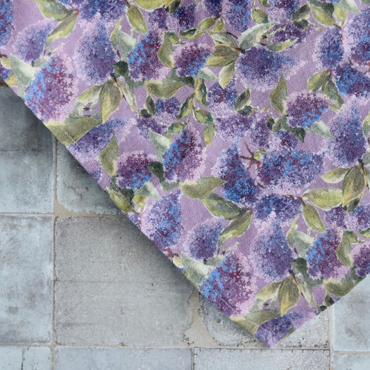 Linen Towel For Kitchen or Bath in Lilac by Glass Muriel