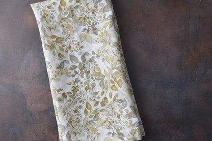 Linen Towel For Kitchen or Bath in Butterfly Branches by Glass Muriel