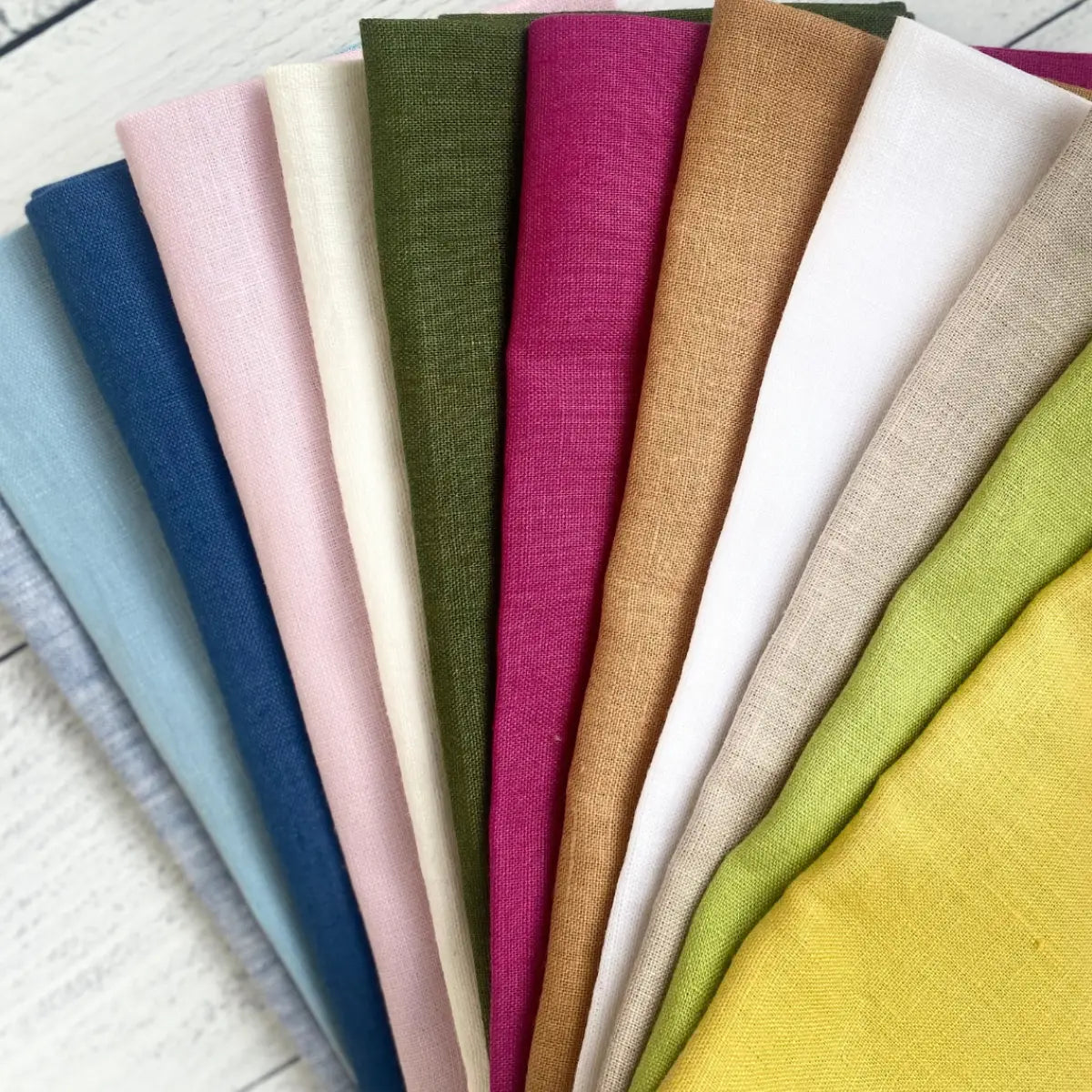 Washed Linen Napkin Set by Arte Italica & Crown Linen Designs