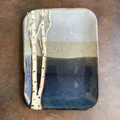 Small Handmade Dish in Birch by Jan Toscano