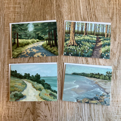 Summer Note Card Set by Rebecca Deneau