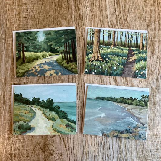 Summer Note Card Set by Rebecca Deneau