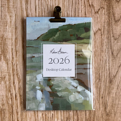 2026 Desktop Calendar by Rebecca Deneau