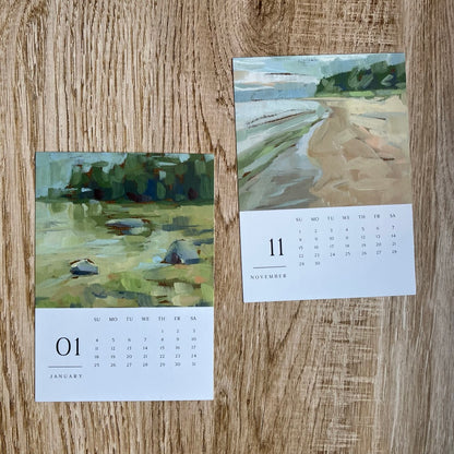 2026 Desktop Calendar by Rebecca Deneau