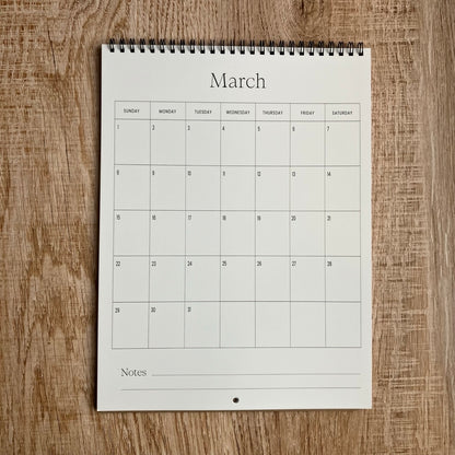 2026 Wall Calendar by Rebecca Deneau