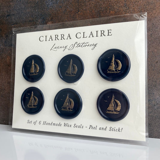 Nautical Set Of Wax Seals By Ciarra Claire