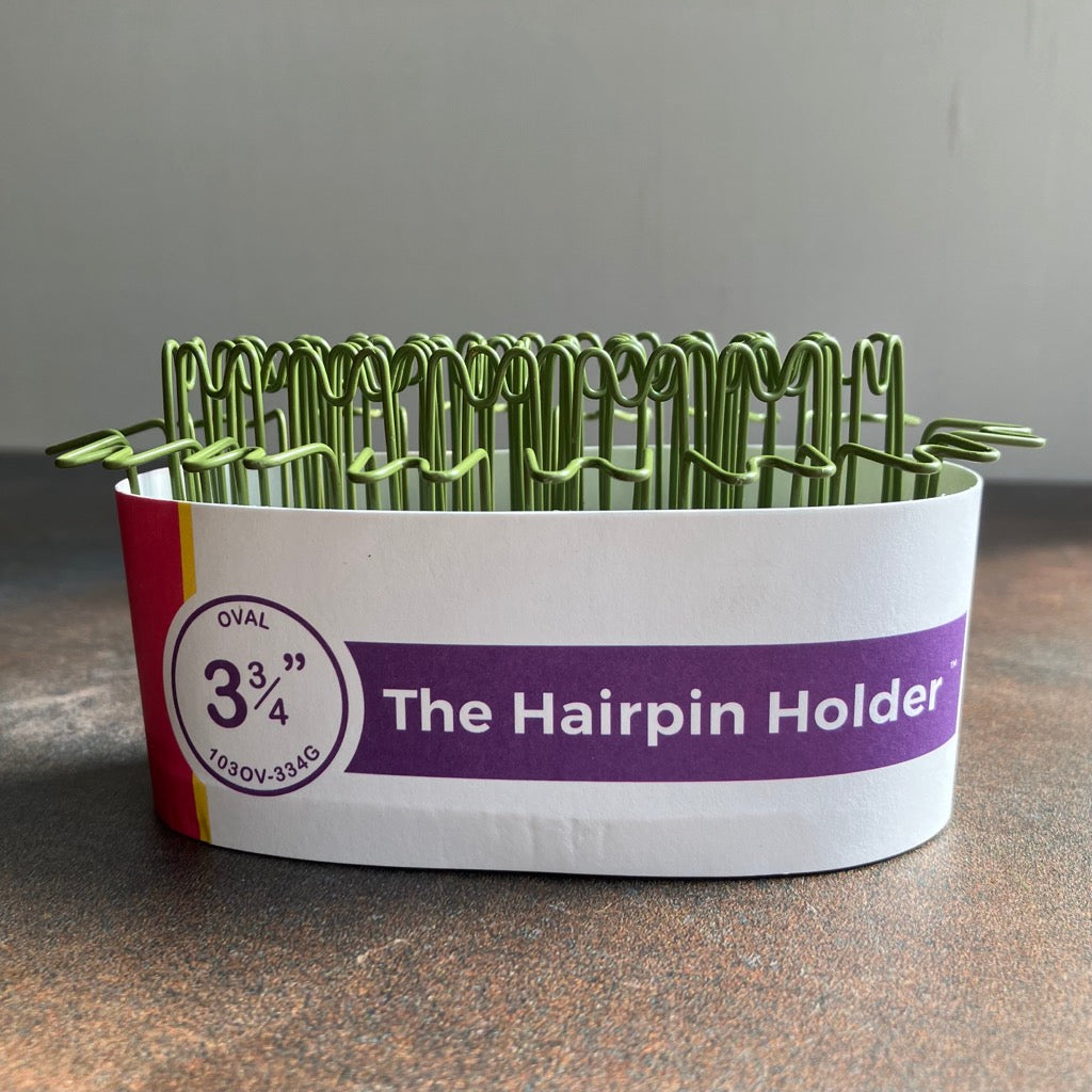 The Oval Hairpin Holder 3-3/4” by FloralGenius