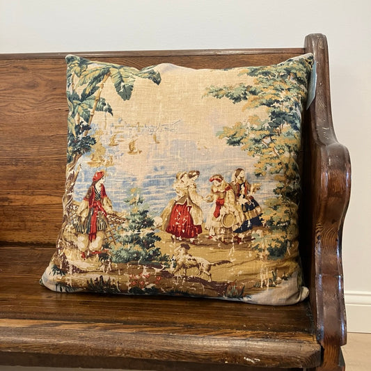 Decorator Pillow in Colette Toile by Dahlia & Grace