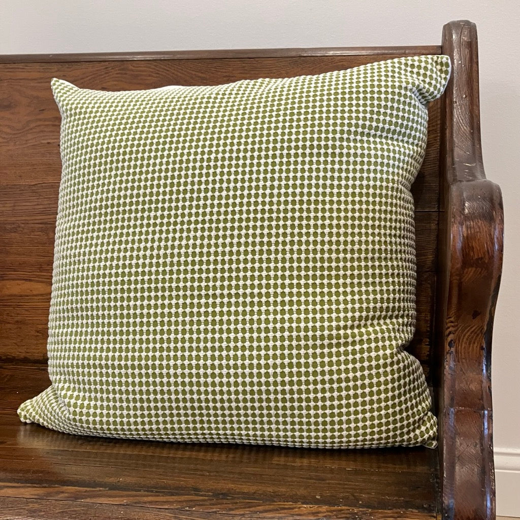 Decorator Pillow in Green Whitley Linen by Shannan Bower Home