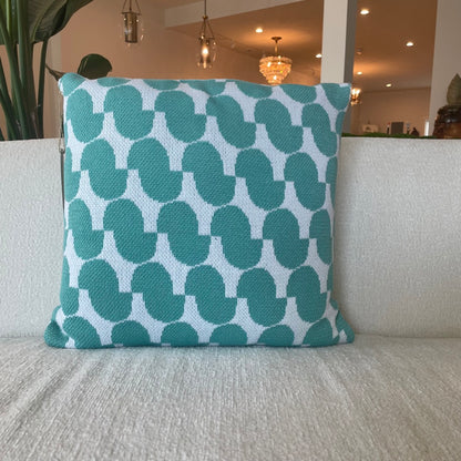 Decorative Pillow in Juki Turquoise by In2Green