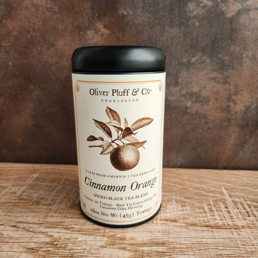 Tea Cinnamon Orange Black Tea Blend by Oliver Pluff & Co
