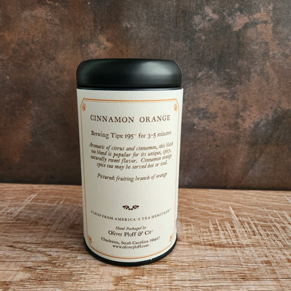 Tea Cinnamon Orange Black Tea Blend by Oliver Pluff & Co